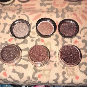 MAC pigment eyeshadows